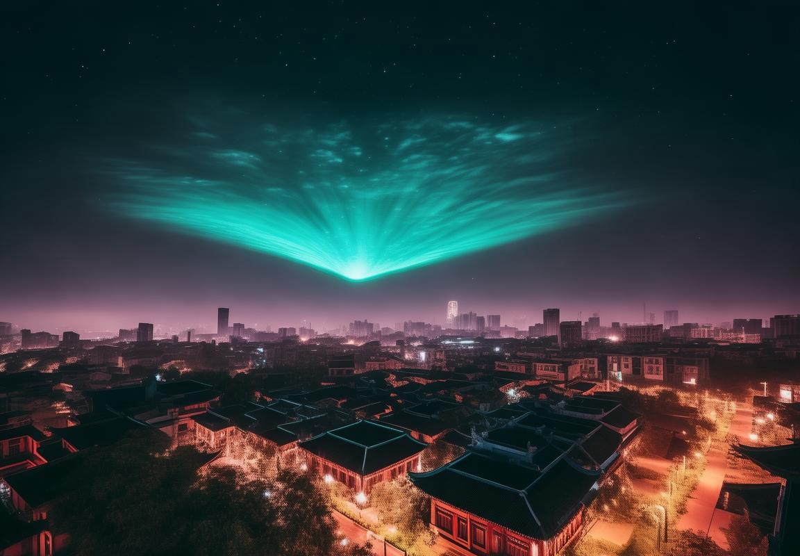 成都夜空奇观：不明发光物引发市民热议，我们一起揭秘