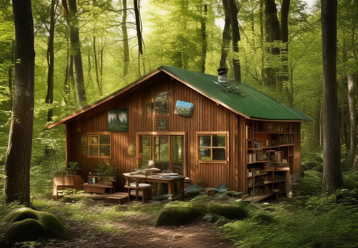 我的小家在推与挪间森林——诗意栖居的森林小屋