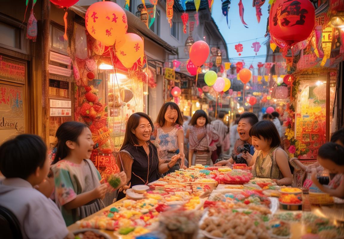快乐节日街头惊喜，星星梦想开心时光