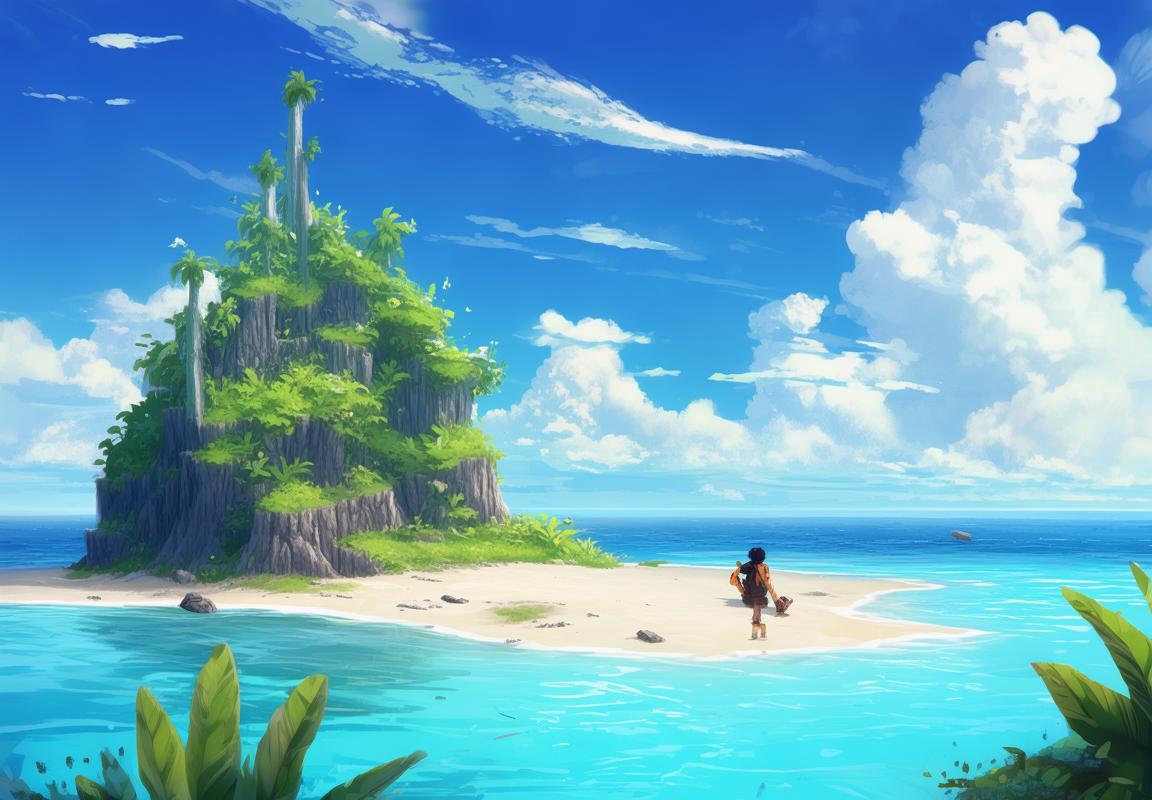 口袋妖怪：蔚蓝荒岛漂流，无主之地求生之旅