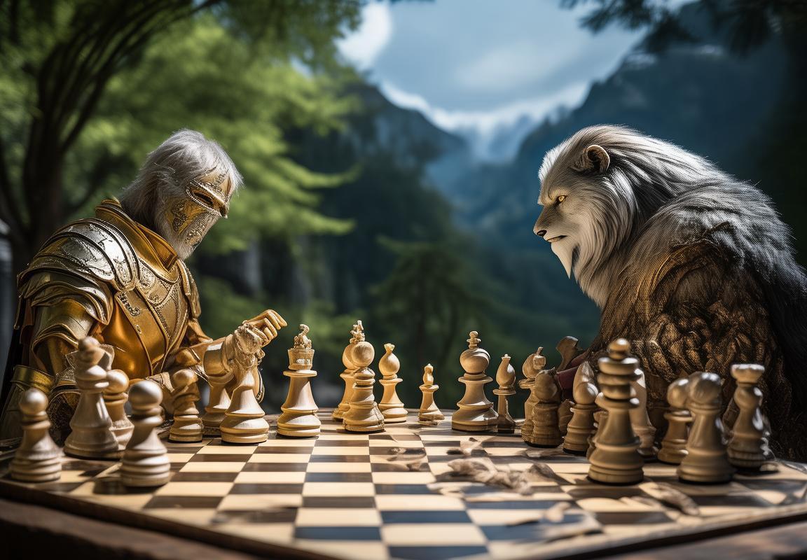 艾尔登法环抵御灰太狼象棋博弈：奇幻世界中的智慧挑战