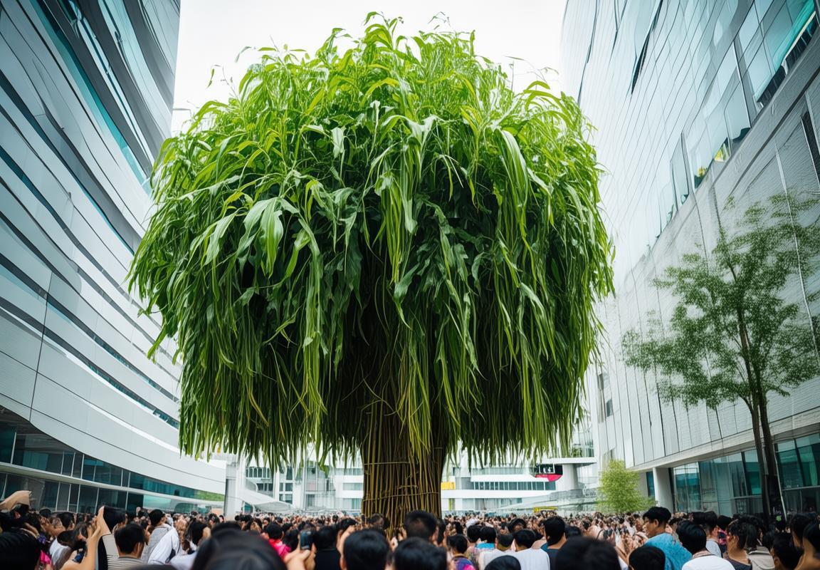 腾讯员工福利大放送：巨型甘蔗成公司甜蜜焦点，我们一起探秘！