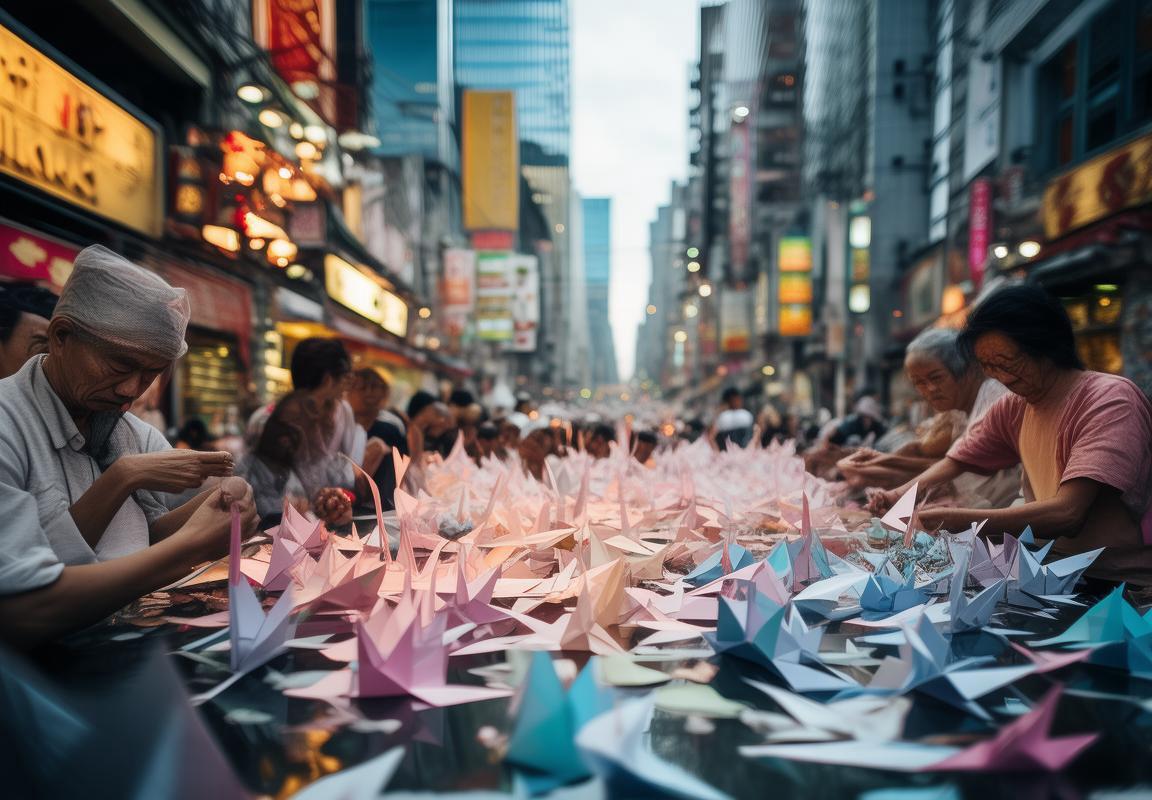城市折纸救援：传统技艺焕发新活力，携手见证温情故事