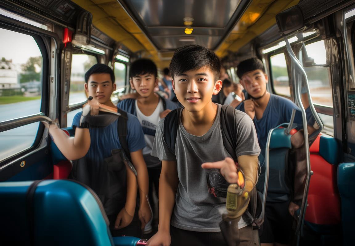 英雄少年携手，挽救大巴车全车人