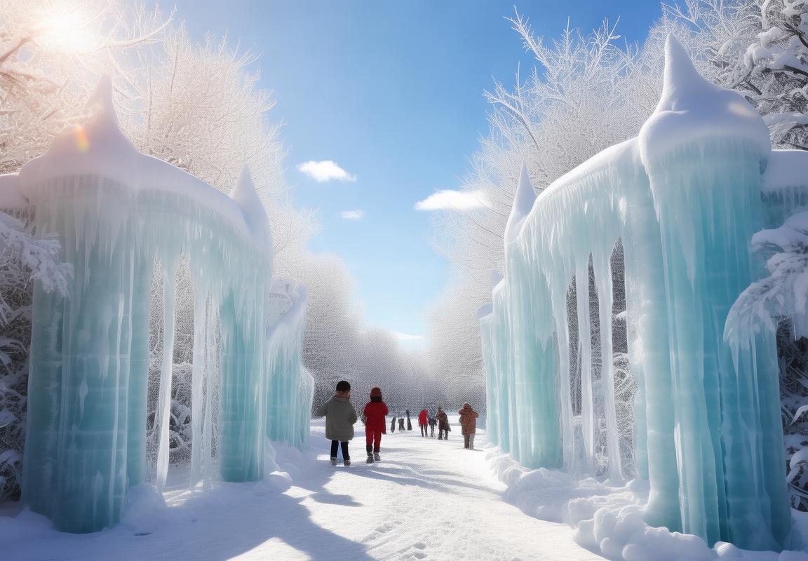 欢乐冰雪王国：惊喜体验，街头梦幻之旅