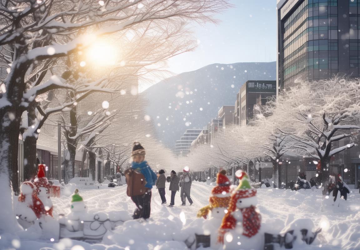 日本遭遇十年一遇大雪：街头体验挑战与惊喜
