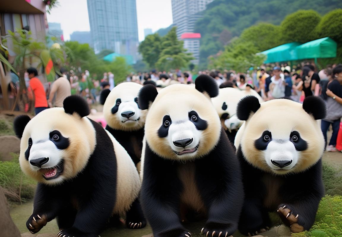 香港海洋公园迎国宝大熊猫，萌萌哒国宝年后展出，全港期待亲密接触