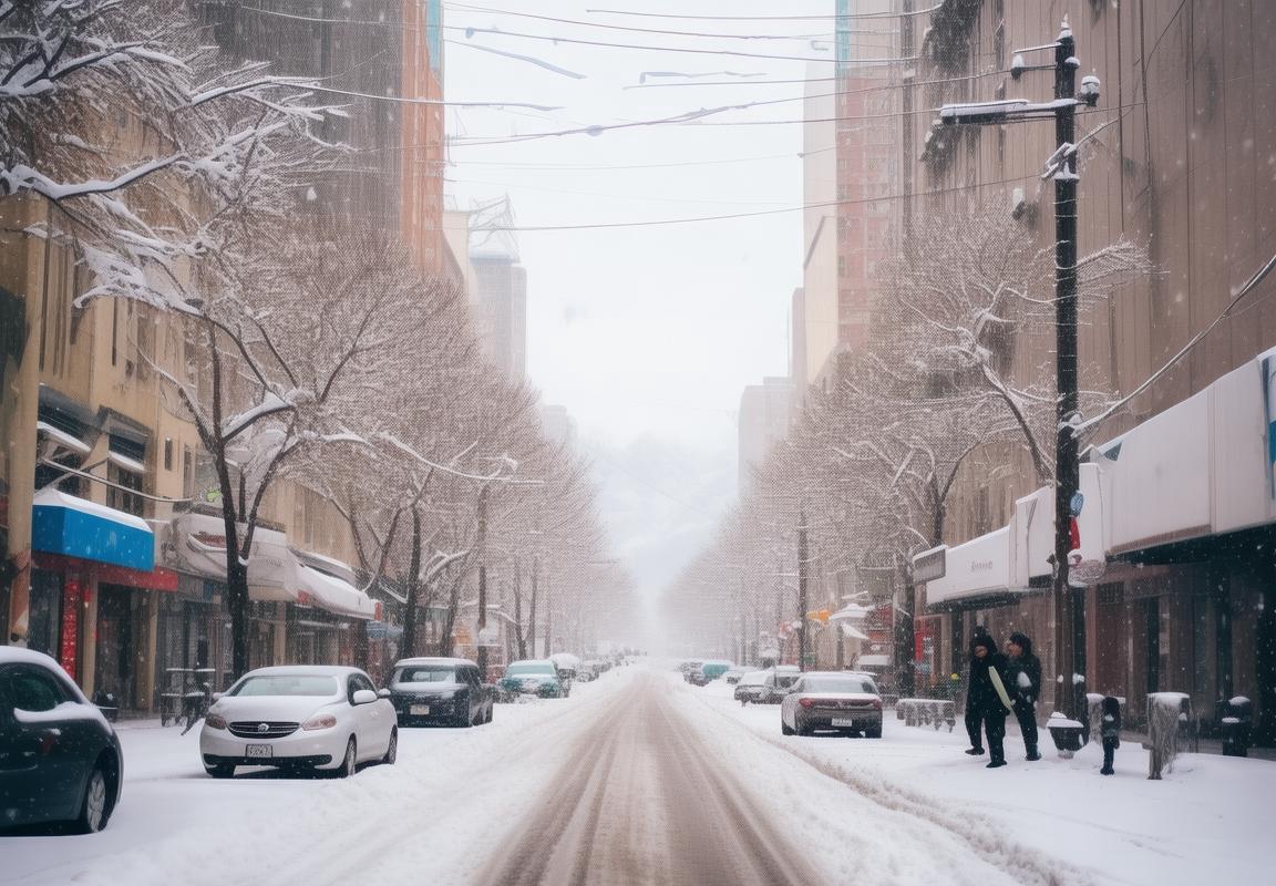 南方大范围降雪来袭，街头惊喜，我们一起感受雪地浪漫