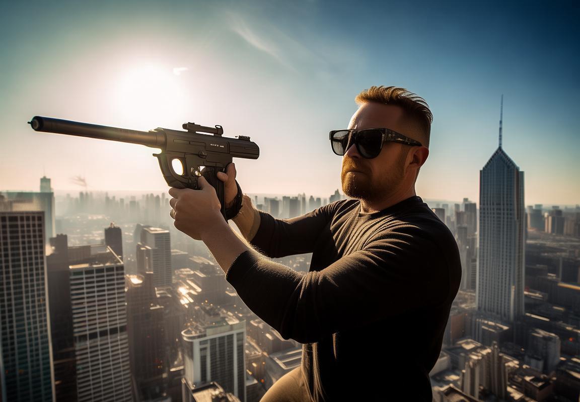 城市高空弹珠射击王：街头传奇，挑战极限，追逐梦想