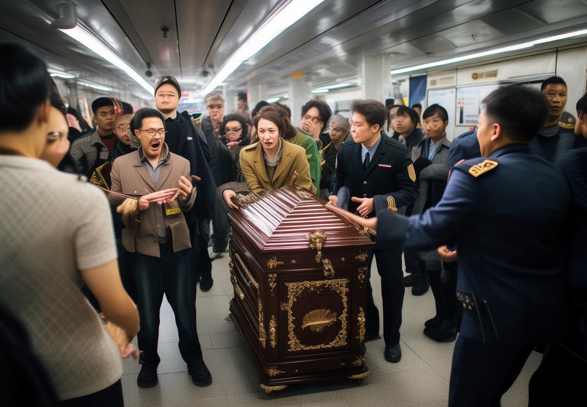 地铁口棺材误搬事件：4人被罚，哭笑不得的误会