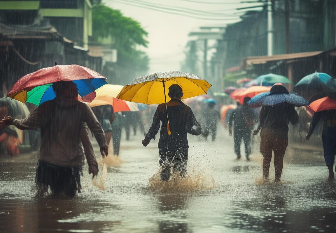 多雨季节欢乐不停：饥荒记忆中的街头暴雨快乐之旅