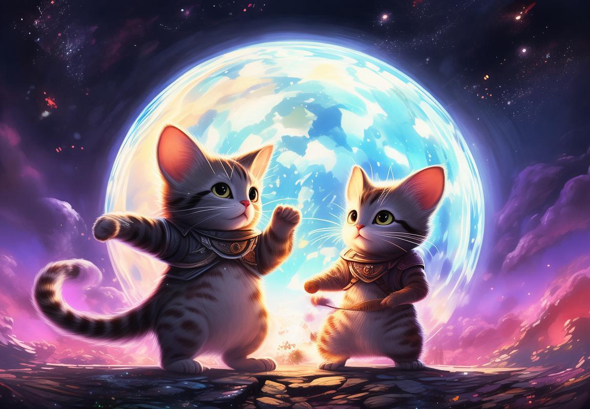 猫与老鼠联手斩杀敌人，奇幻星球戴森球计划冒险之旅