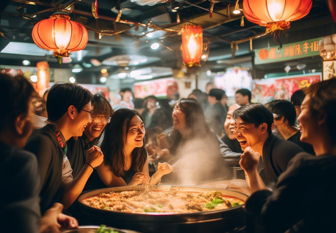 火锅店一半是韩国朋友，跨国友谊美食聚集地