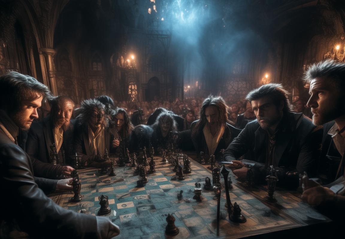 狼人杀荣耀之巅：象棋高手助力，智慧博弈之夜