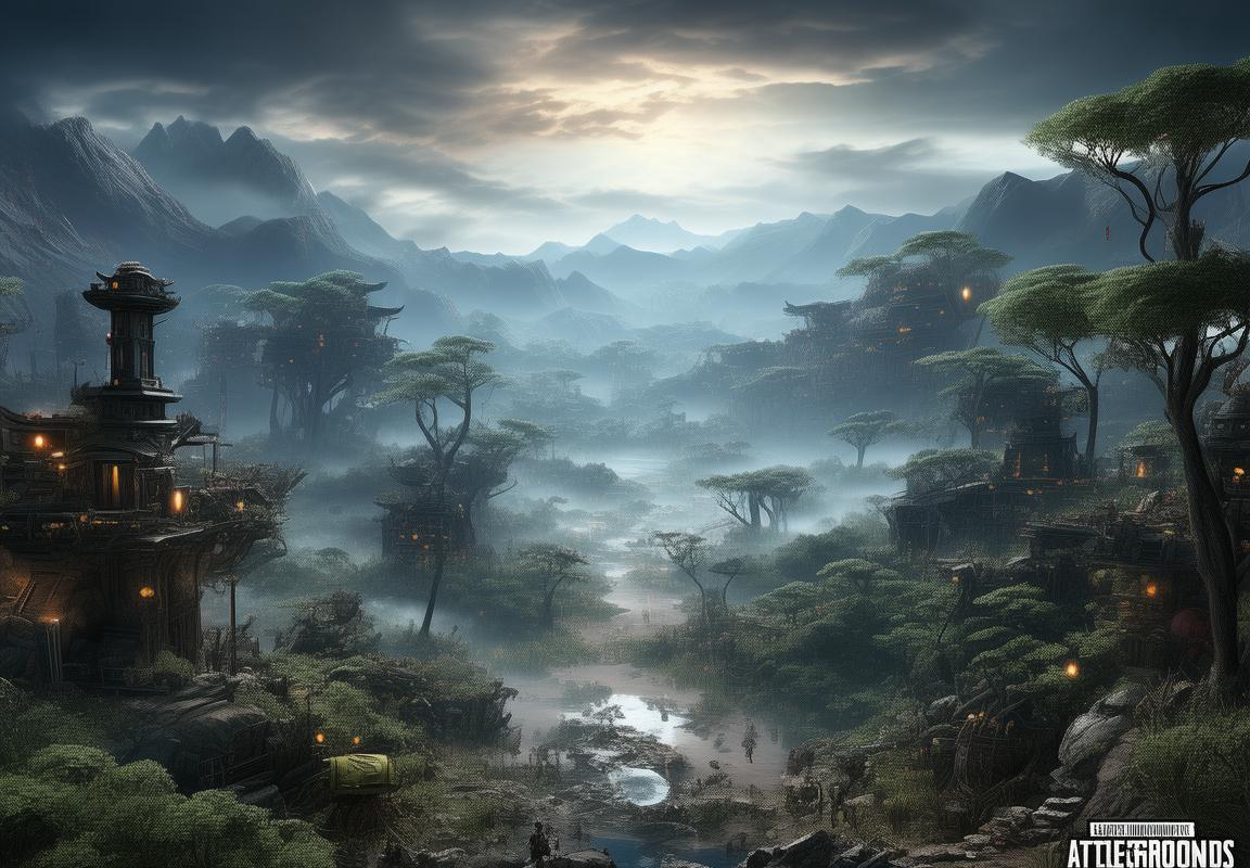 绝地求生大逃杀新地图鬼谷八荒：探索鬼谷八荒，挑战极限，体验惊喜