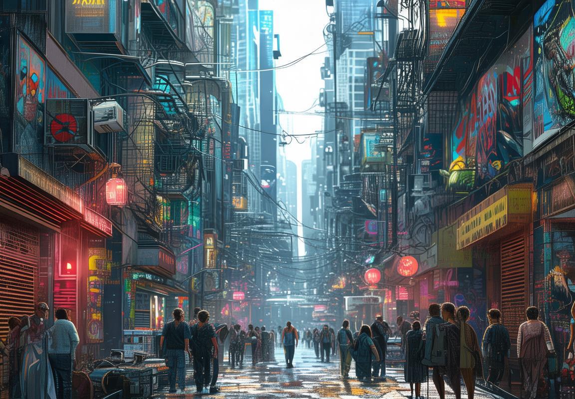 赛博朋克2077：环世界体验，挑战与街头灵魂的科技盛宴