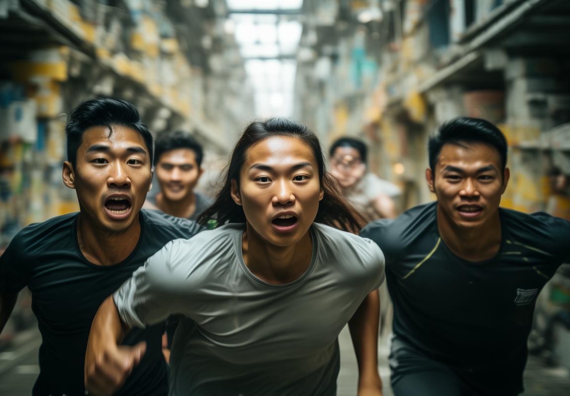 疯狂迷宫接力：激情挑战，团队激情探险