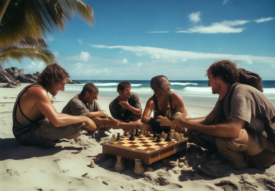 南太平洋荒岛冒险者：象棋斗地主求生欢乐记