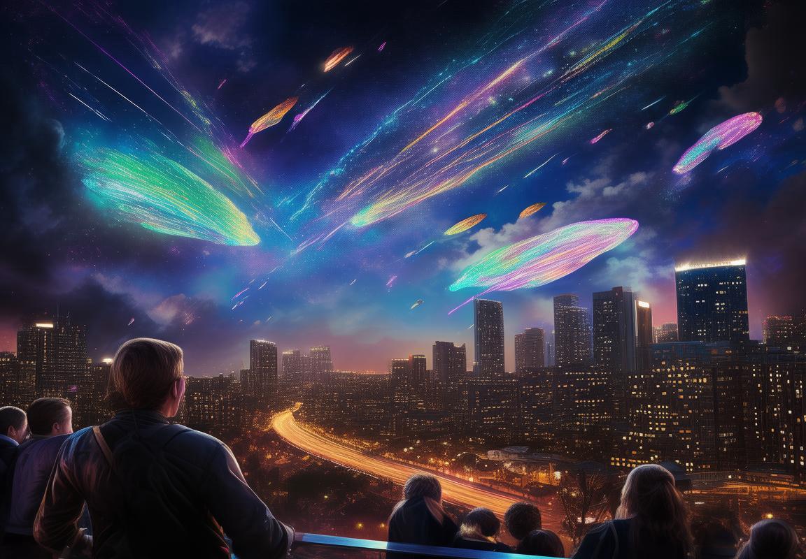 多地惊现发光飞行物：夜空中神秘天外来客揭秘