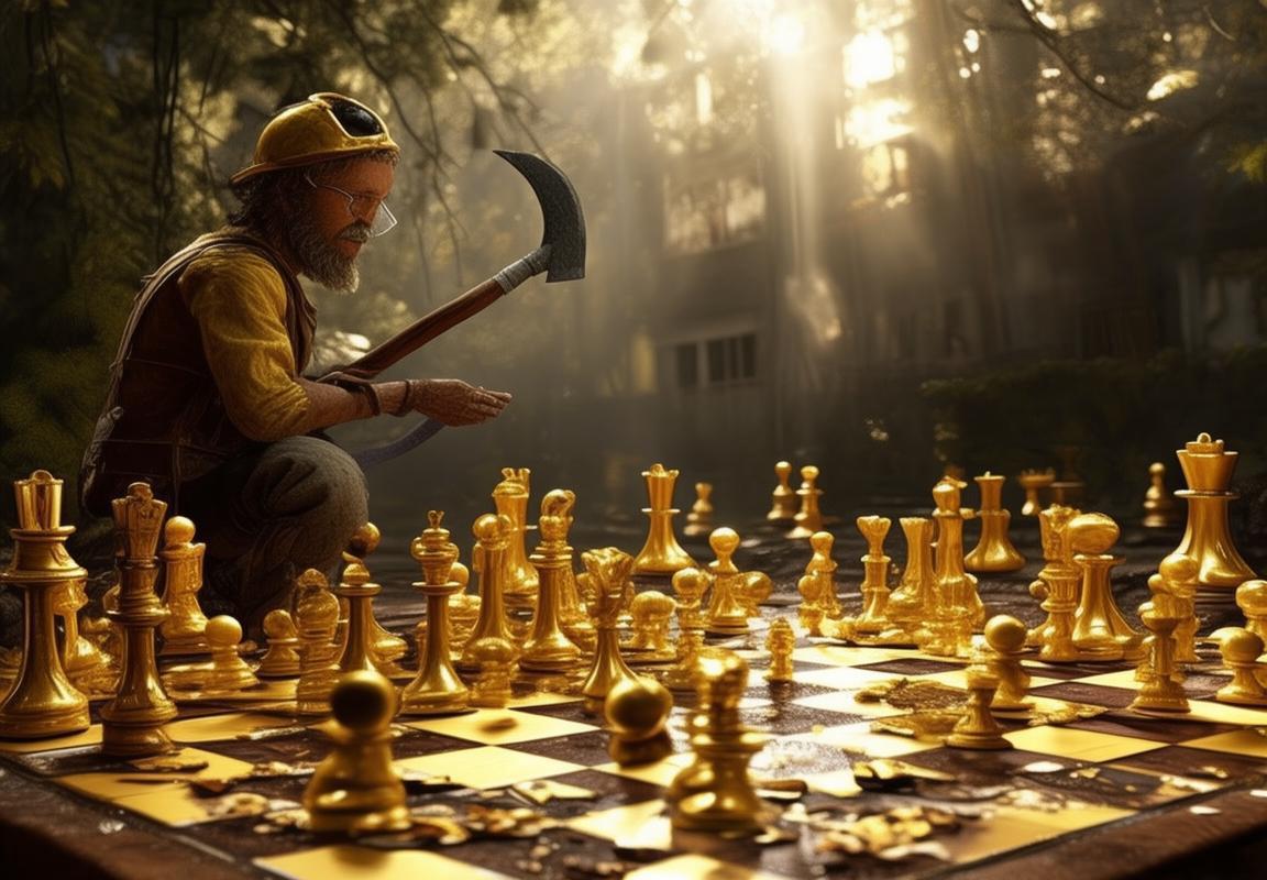 黄金矿工象棋博弈：寂静岭探险与智慧挑战体验