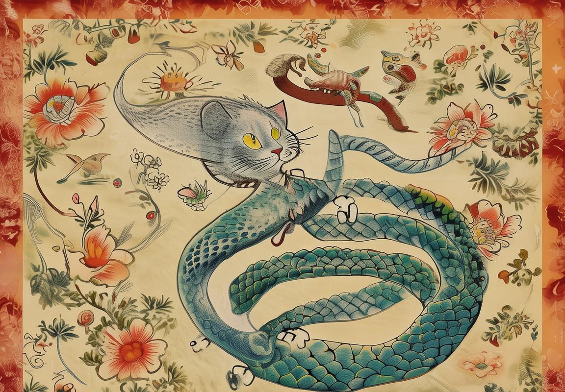 十二生肖图有猫无蛇，我们一起探寻猫蛇生肖图的秘密与传统文化魅力
