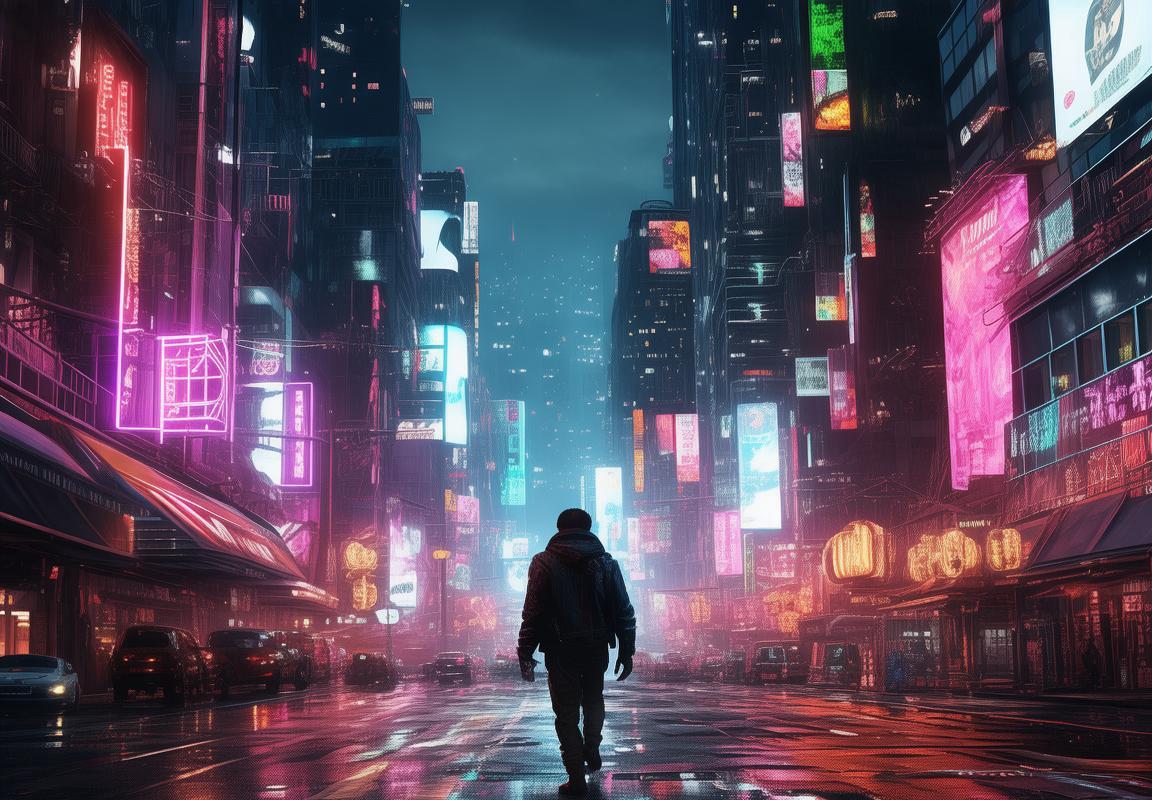 赛博朋克2077：在推与挪间体验夜之城，街头挑战与黑暗探索