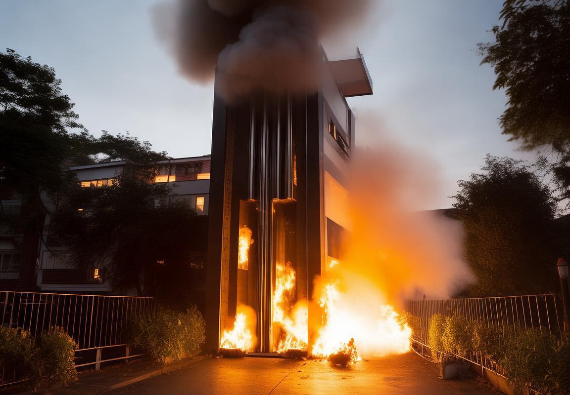 小区电梯轿厢失火事件：应对挑战，防范踩踏，重建安全家园