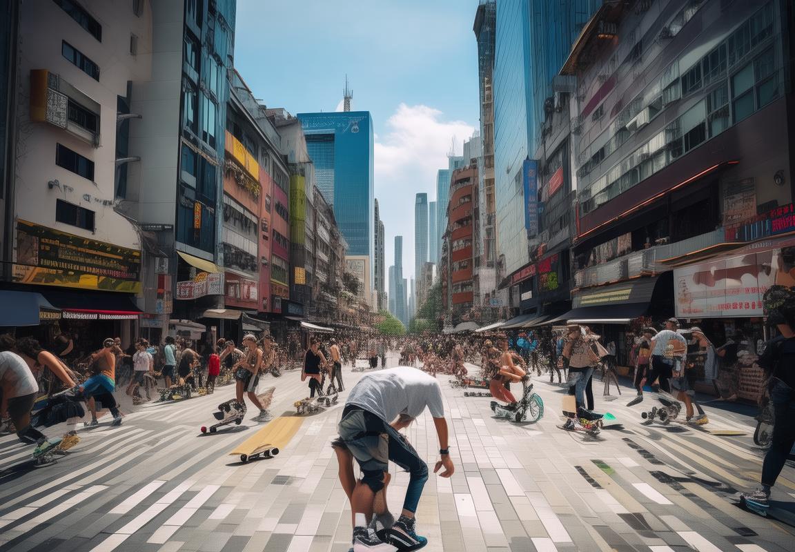 城市超级滑行挑战：街头激情体验