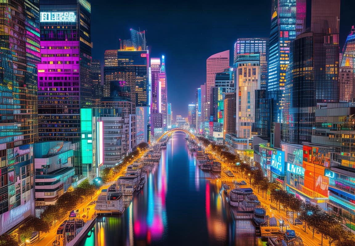 城市璀璨对决：繁华都市魅力大碰撞