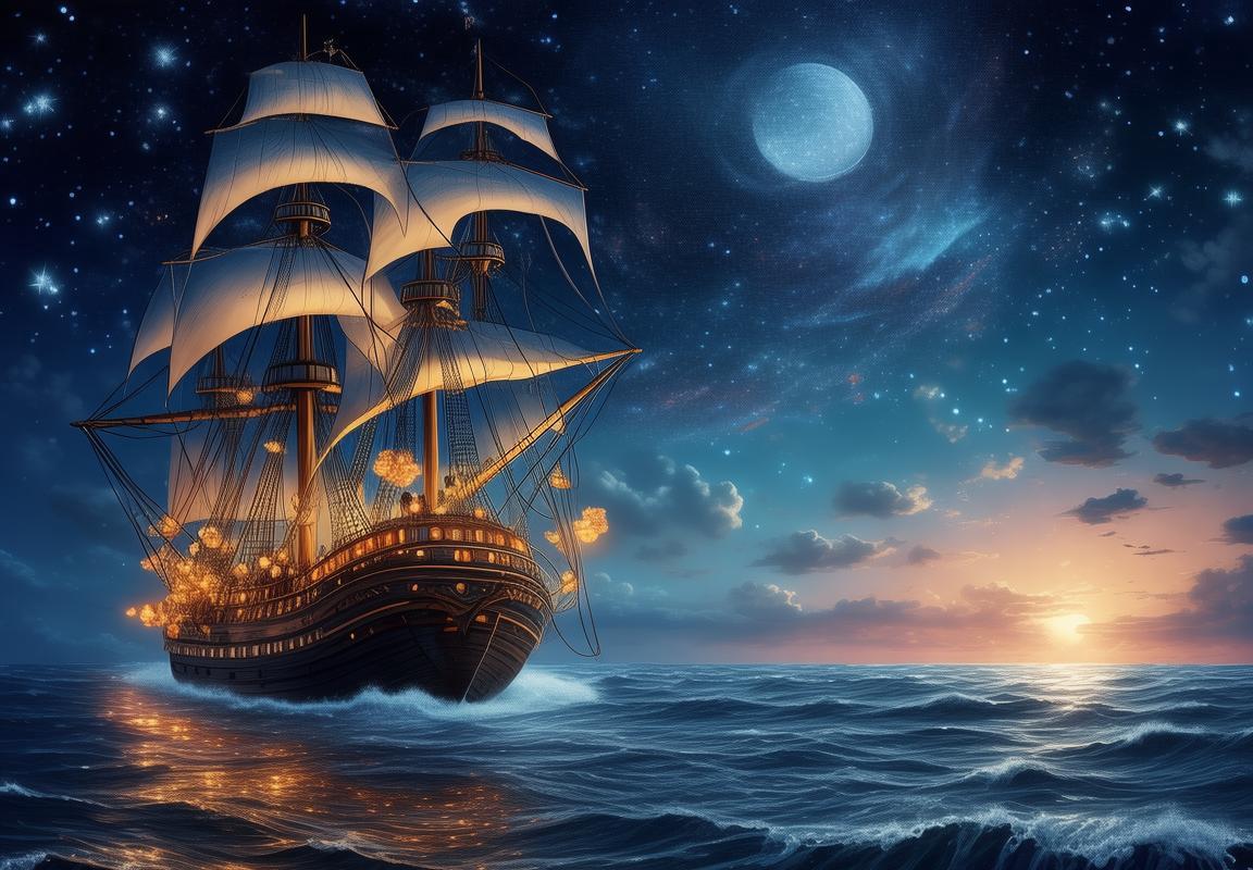 探索星之海洋：梦想星辰下的黑暗惊喜之旅