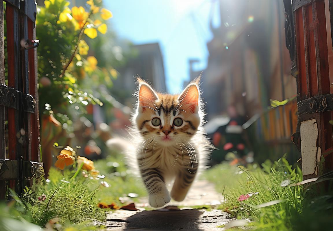 小猫淘淘的逃亡记：一起见证成长与感动