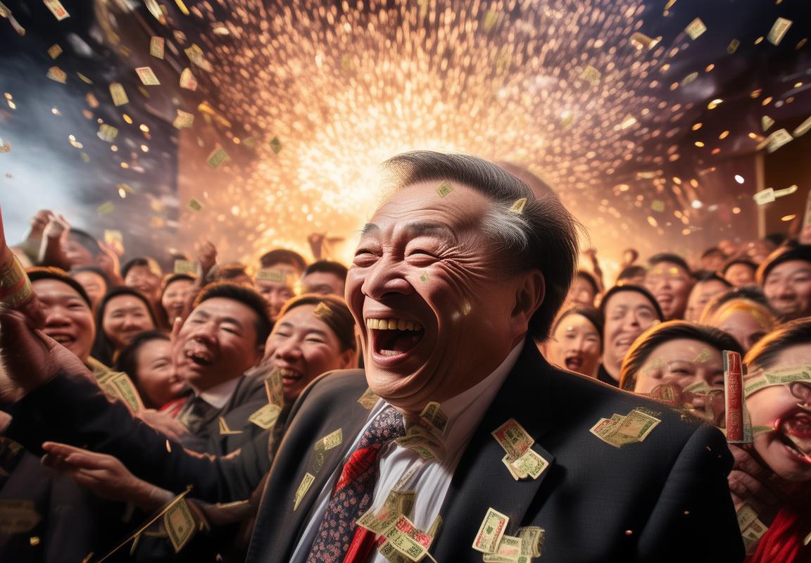 张雪峰年会现场撒现金红包，惊喜连连欢乐多