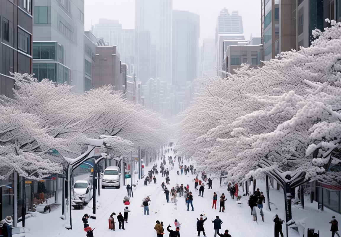日本遭十年一遇大雪：街头挑战与惊喜体验