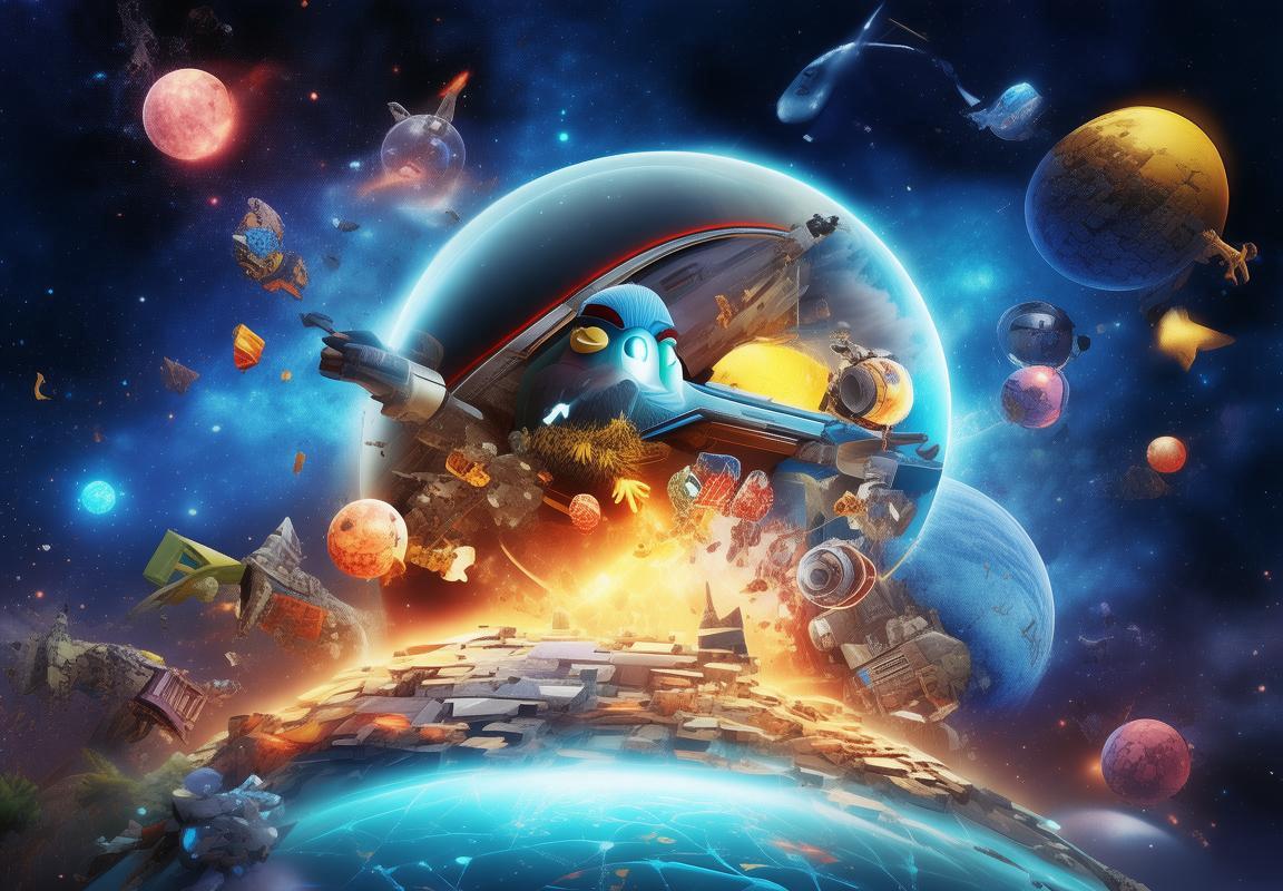 愤怒的小鸟太空版：符文工房解谜挑战，星际智慧之旅