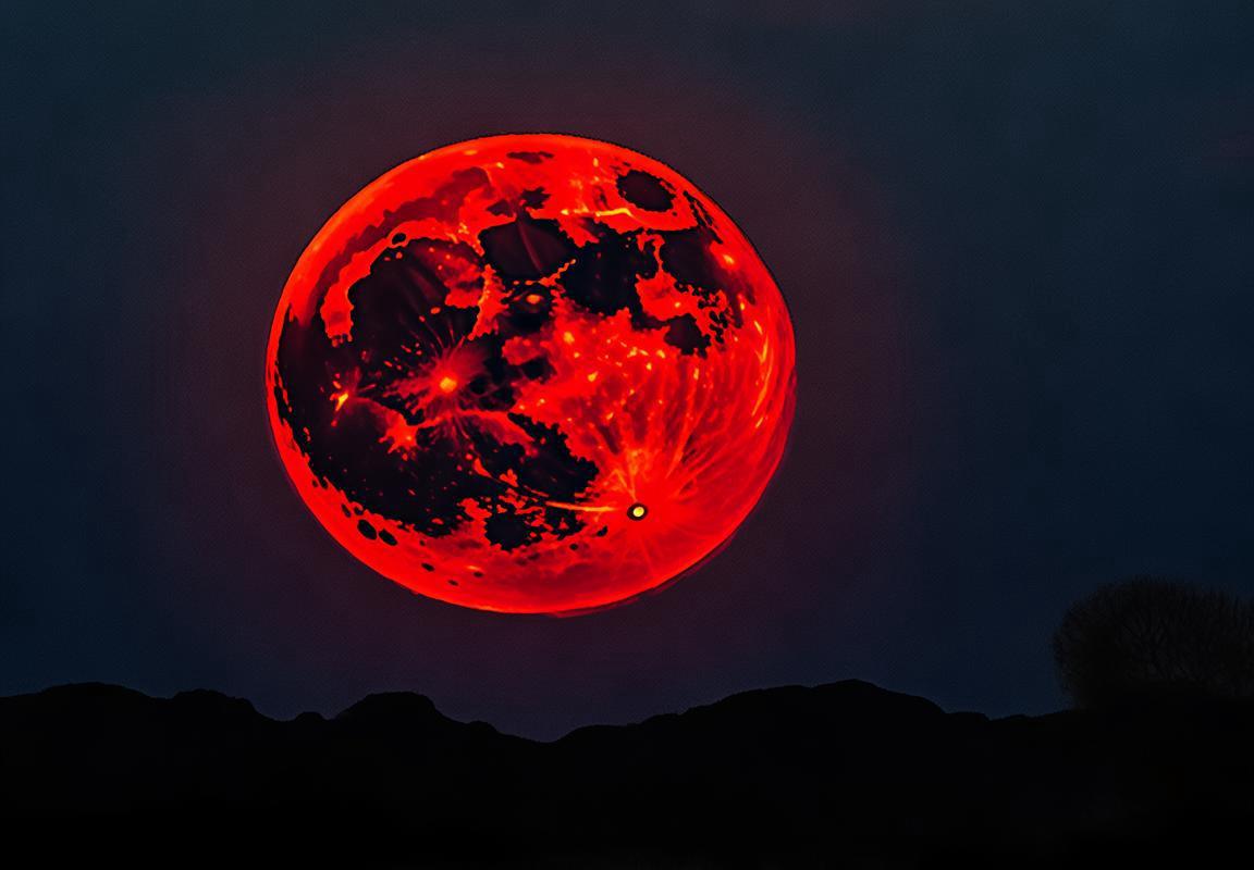血月传说：我们一起揭秘神秘夜晚的红月之谜
