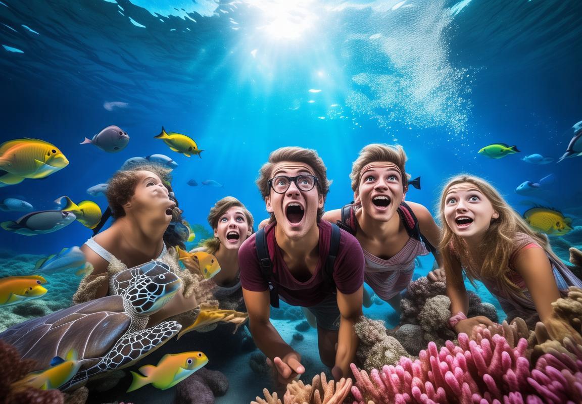 海底探险奇遇：潜水故事中的生命奇迹