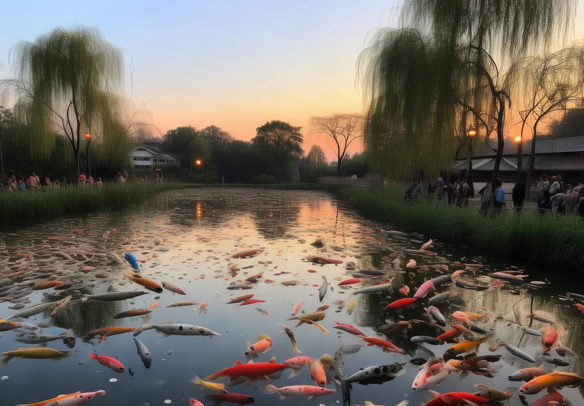 锦鲤一夜之间全死：鱼塘奇观引发热议