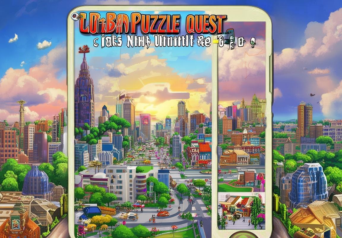 城市拼图大作战2D：视觉盛宴与心灵之旅