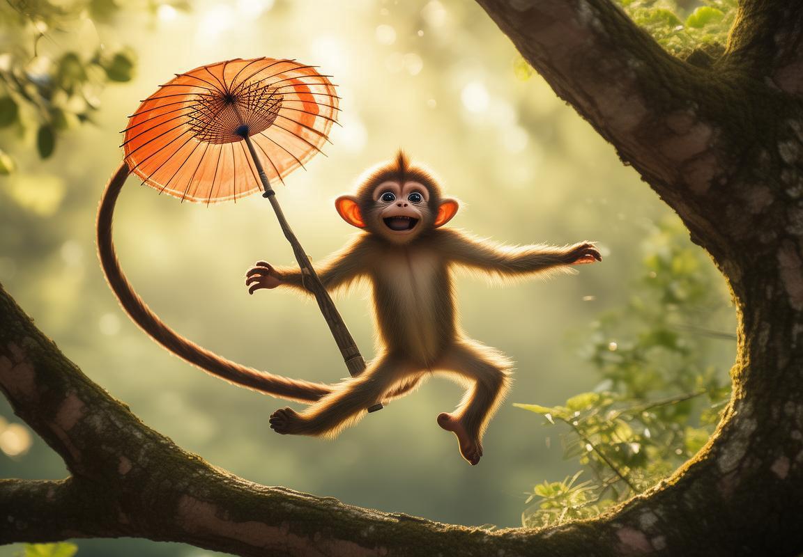 小猴子阿果的飞行梦想：挑战与英雄的星空之旅