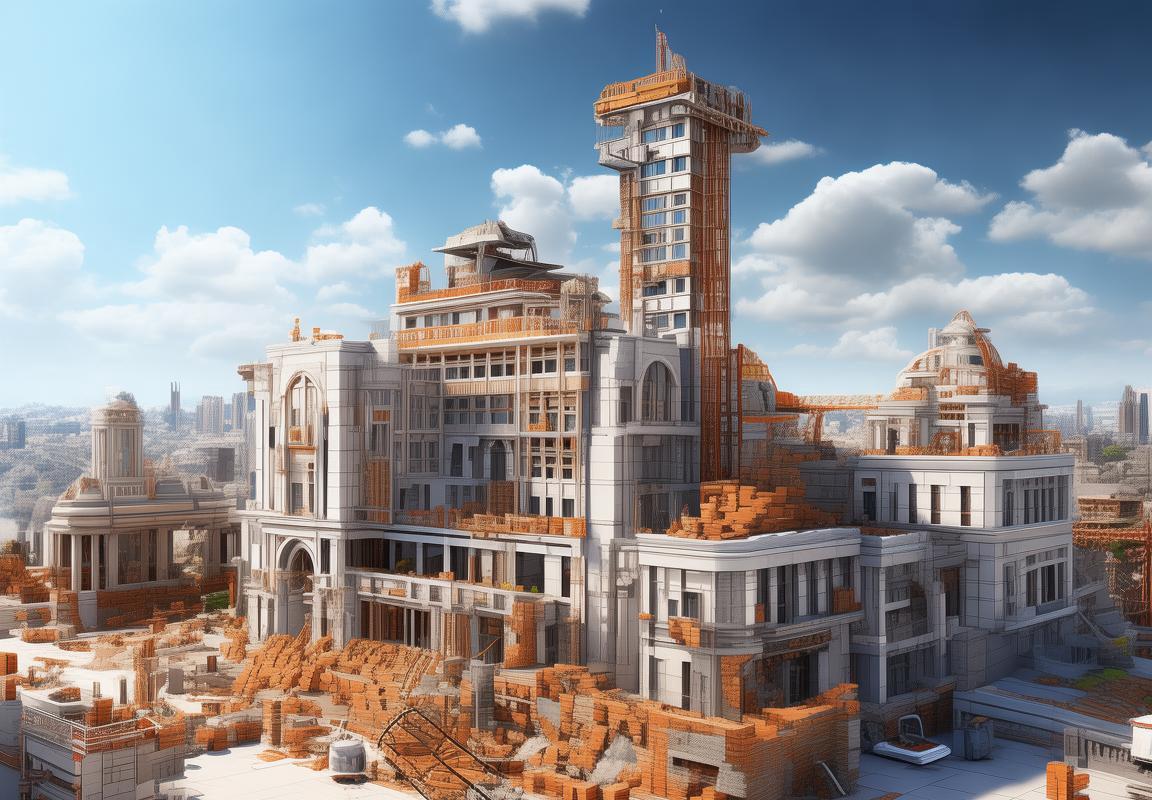 建筑工地模拟器翱翔蓝天：合金装备下的梦想建造者体验