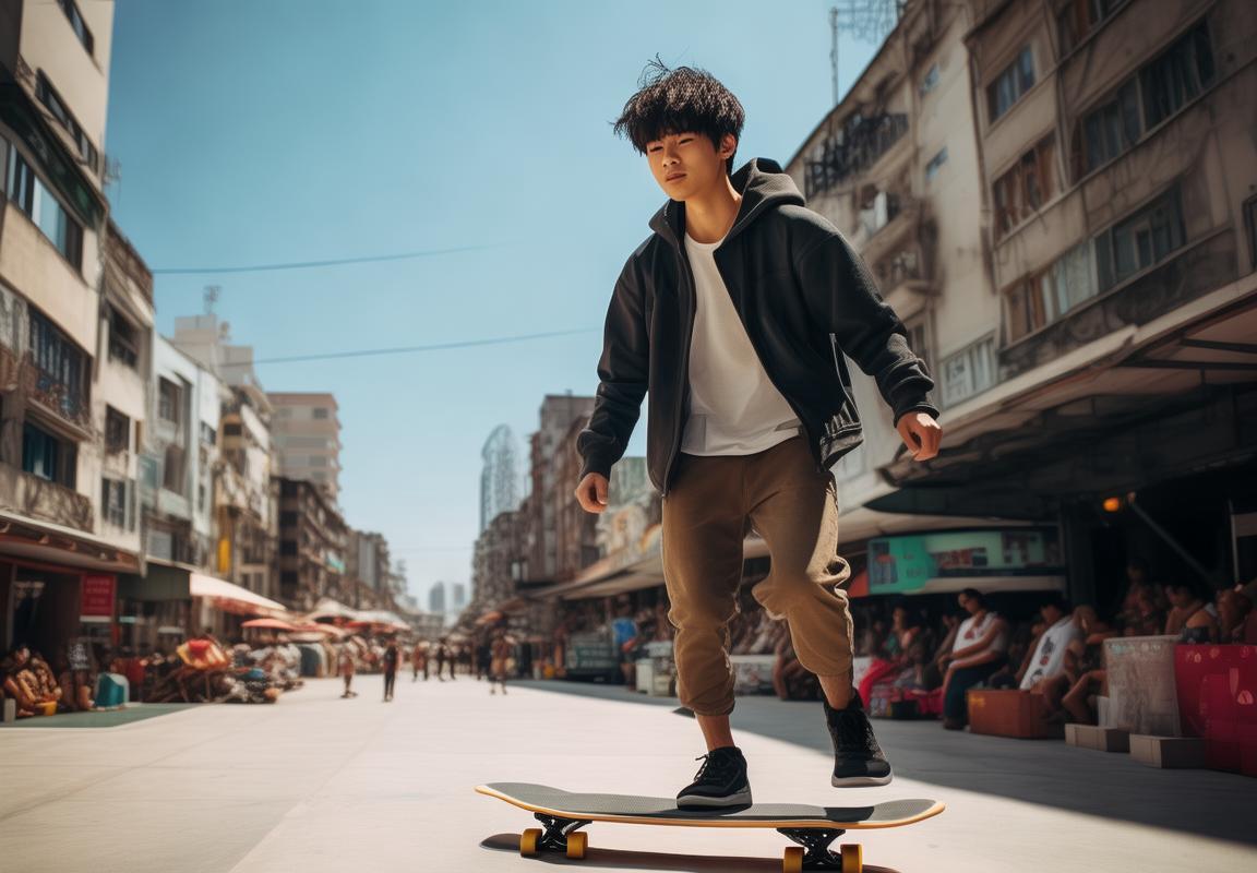 滑板小英雄：梦想与挑战的街头英雄之路