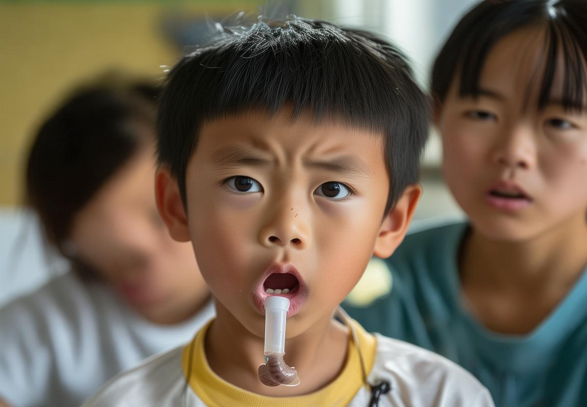 幼童做雾化咳出蚂蝗，惊喜英雄，我们一起见证