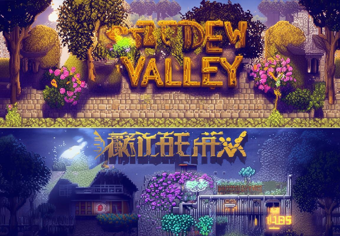 星露谷物语VS鬼谷八荒：田园武侠跨界对决，双重体验挑战之旅