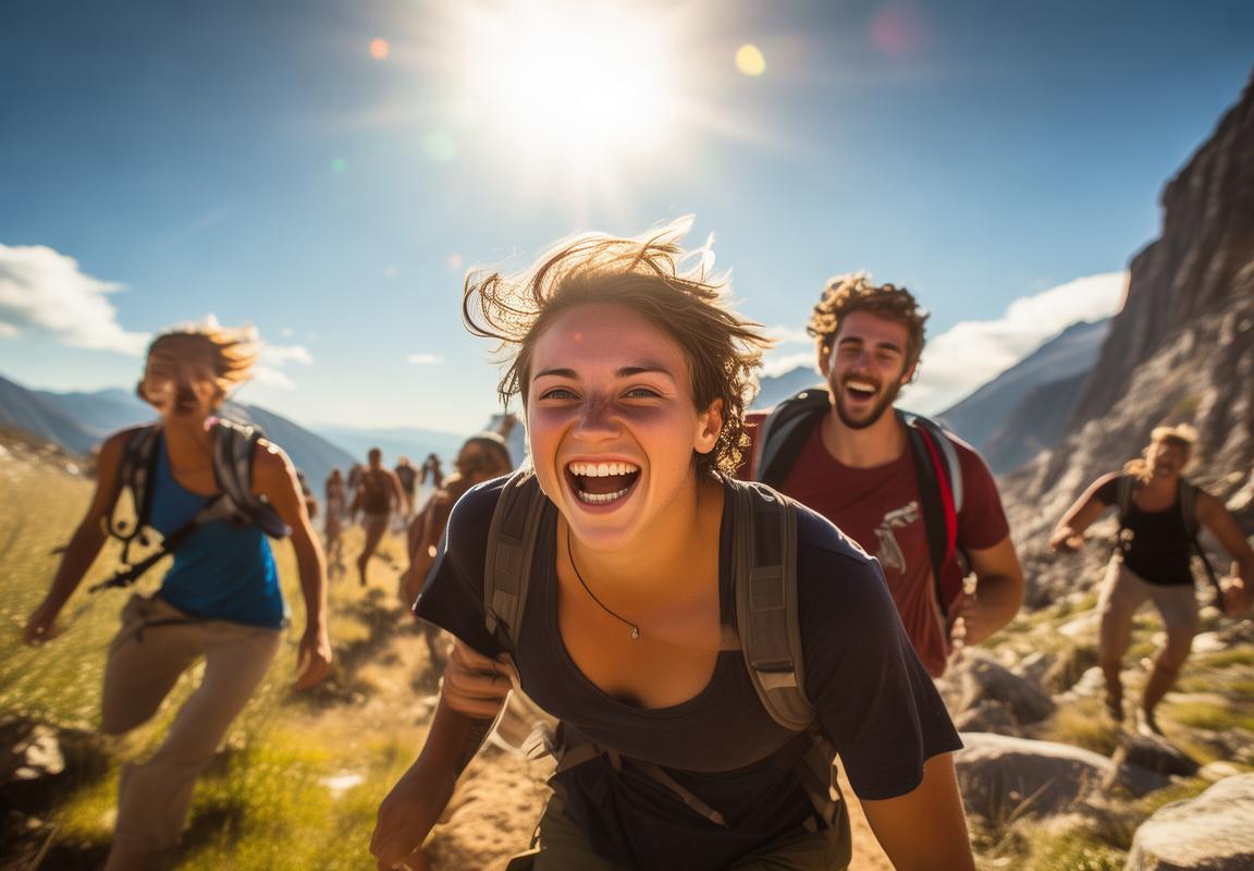 阳光灿烂登山之旅：失联挑战，走出困境，共同成长