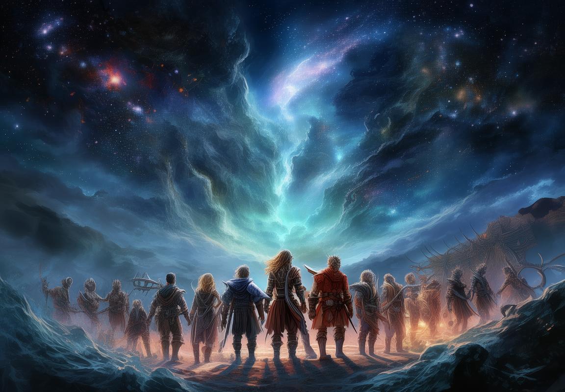 苍穹之战：星辰大海的英勇征程与梦想启航