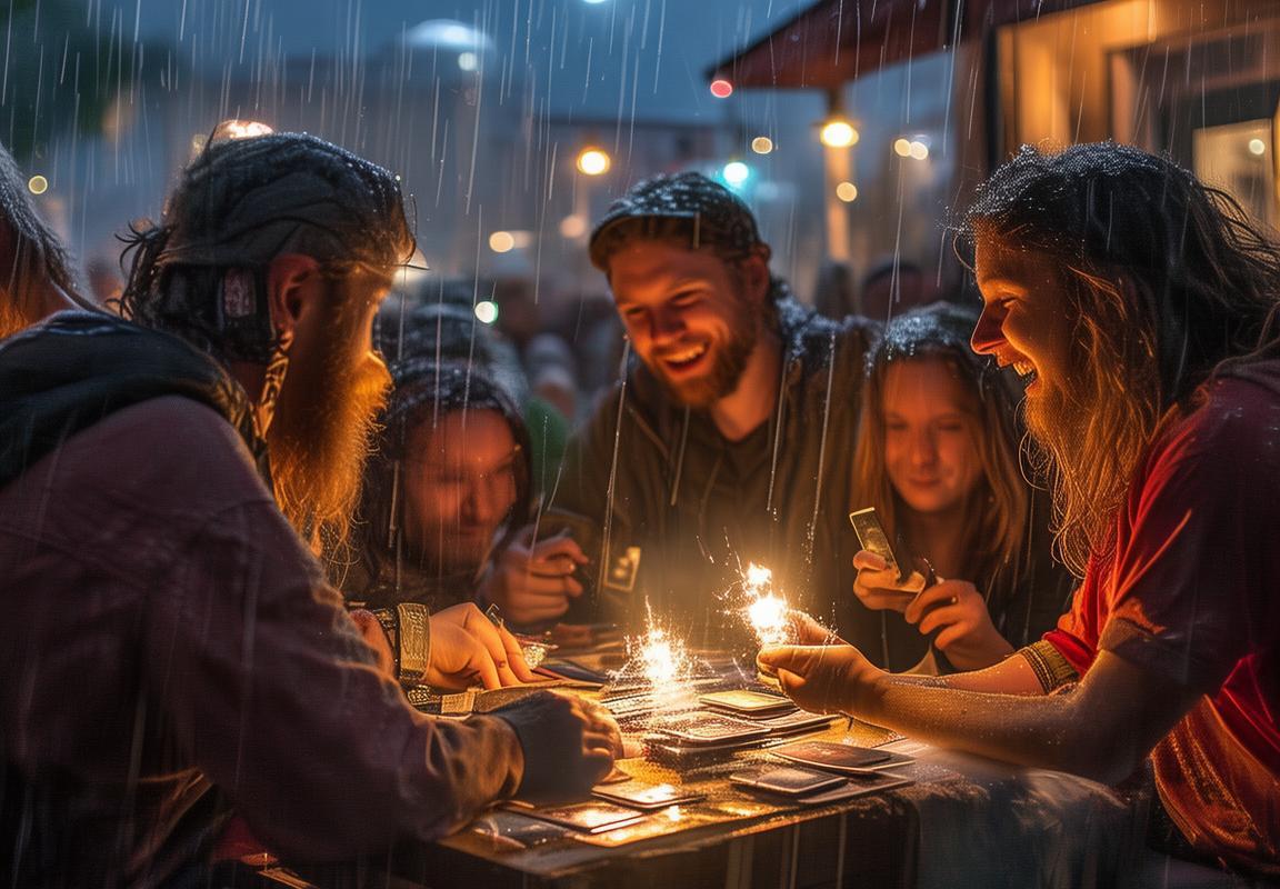 万智牌收获好评暴雨，惊喜，我们一起，万智牌，暴雨收藏