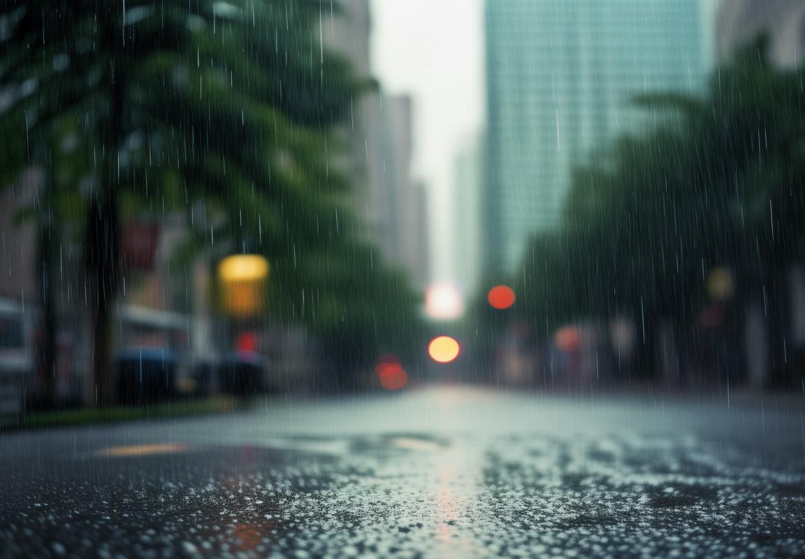 夏日暴雨雨幕下的悠然期待与挑战