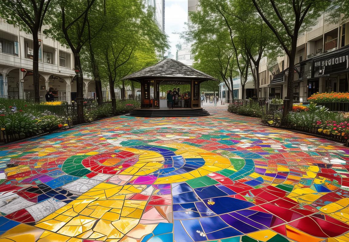 城市彩砖迷宫王：街头挑战，体验星空惊喜