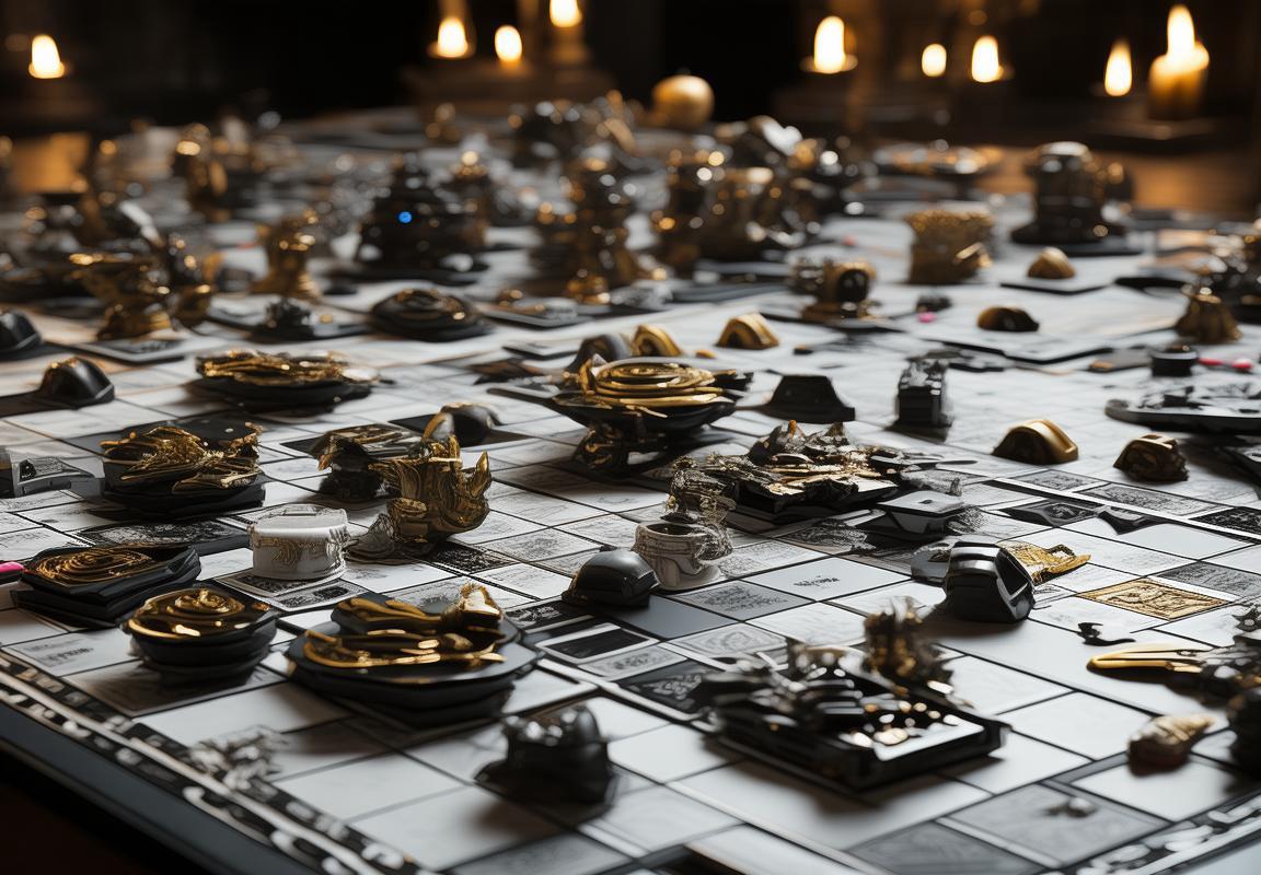 大富翁棋盘黑白对决：合金装备下的忠诚与背叛奇幻之旅
