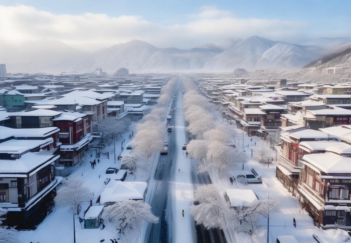 云南迎25年首场降雪：街头惊喜，我们一起挑战冬日风情